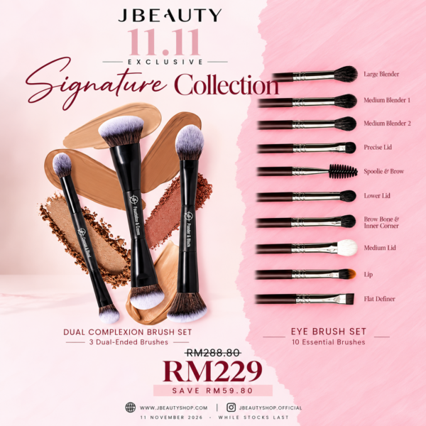 JBeauty Signature Collection Brush Set